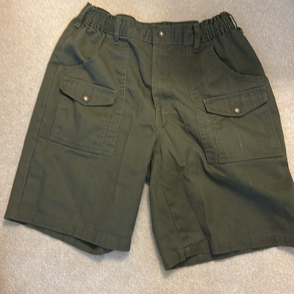 Boy Scouts of America Other - Vintage Boy Scouts of America Official Uniform Green Cargo Shorts BSA Size 30